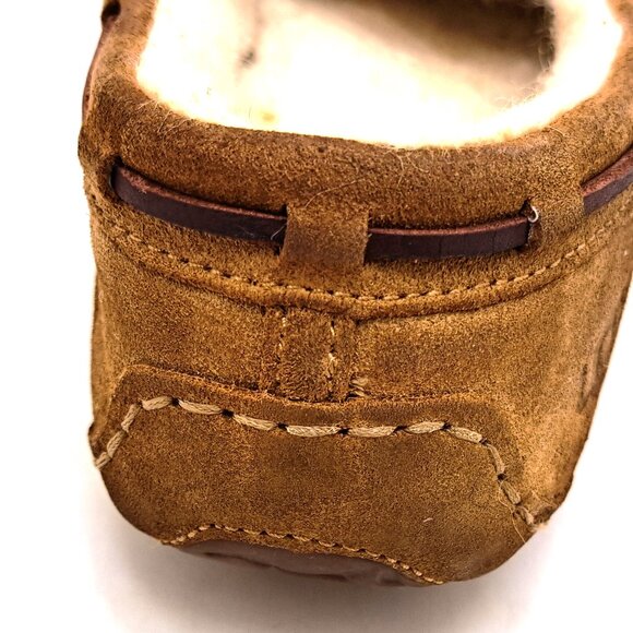 UGG Dakota Chestnut Suede Sheepskin Moccasin Women - Size 7 - Picture 11 of 14